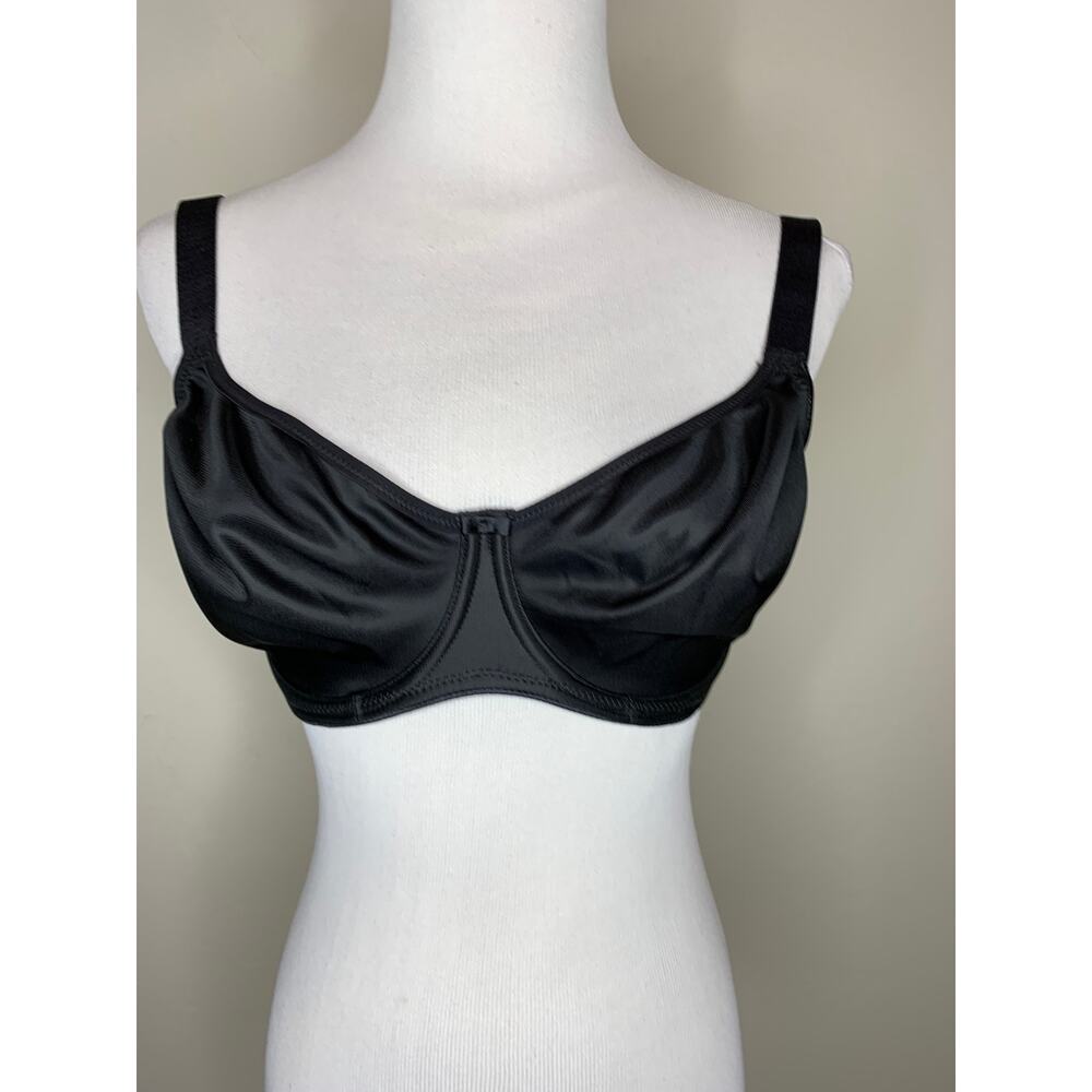 NWT Fantasie Black Balcony Underwire Smothing  Bra Sz 30G